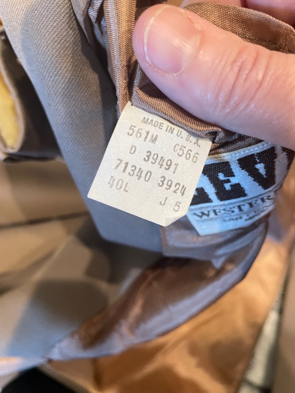Vintage Levi’s Western Suit - Picture 4 of 6